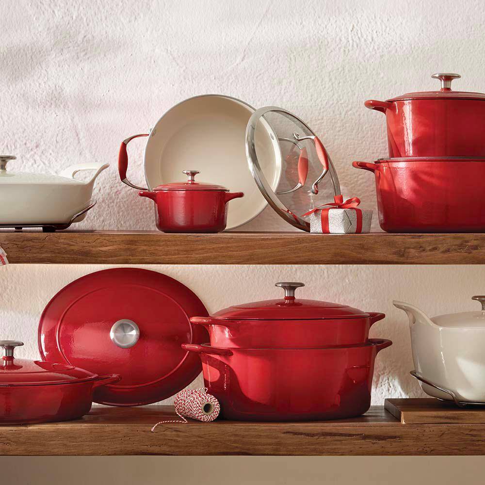 Tramontina Gourmet 24 oz. Round Cast Iron Mini Cocotte