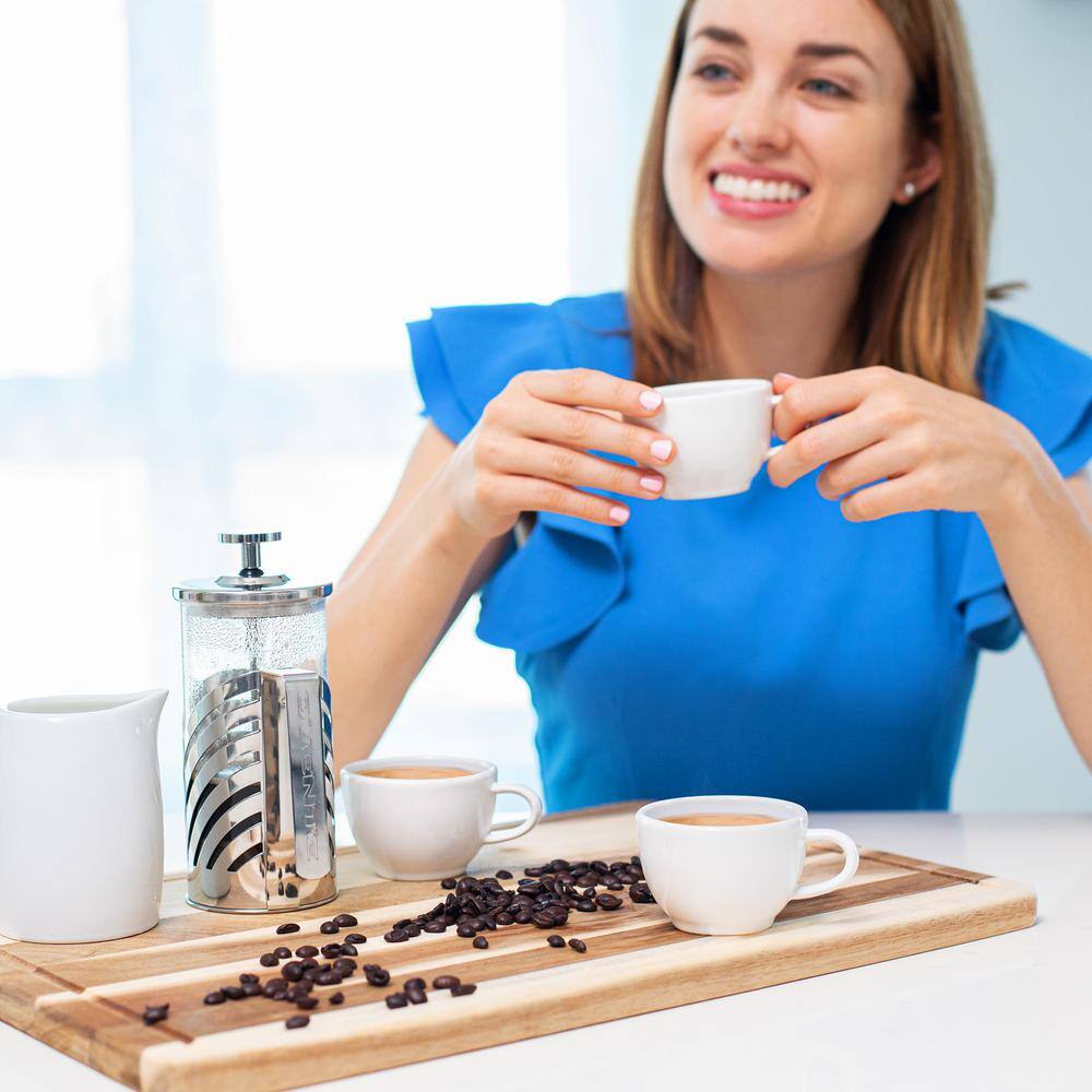OVENTE 4 Cup Stainless Steel French Press Coffee Maker